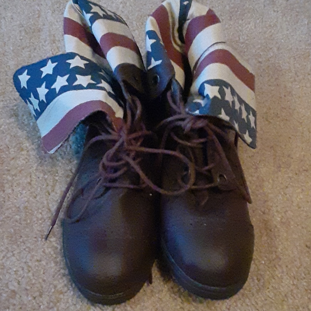 American Flag Boots